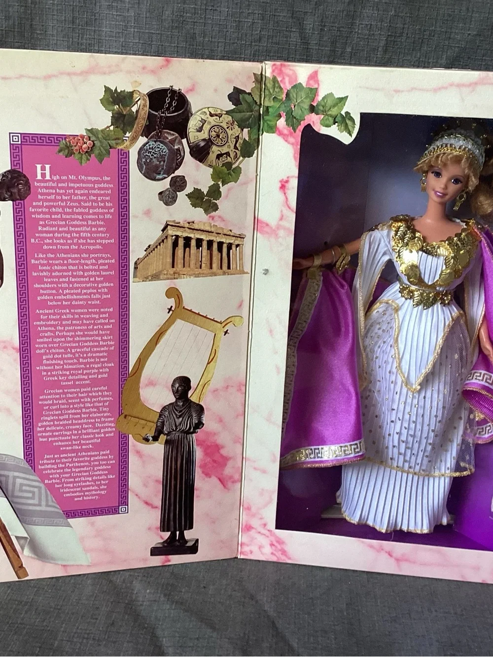 Grecian Goddess Barbie The Great Eras CollectionCollector Edition